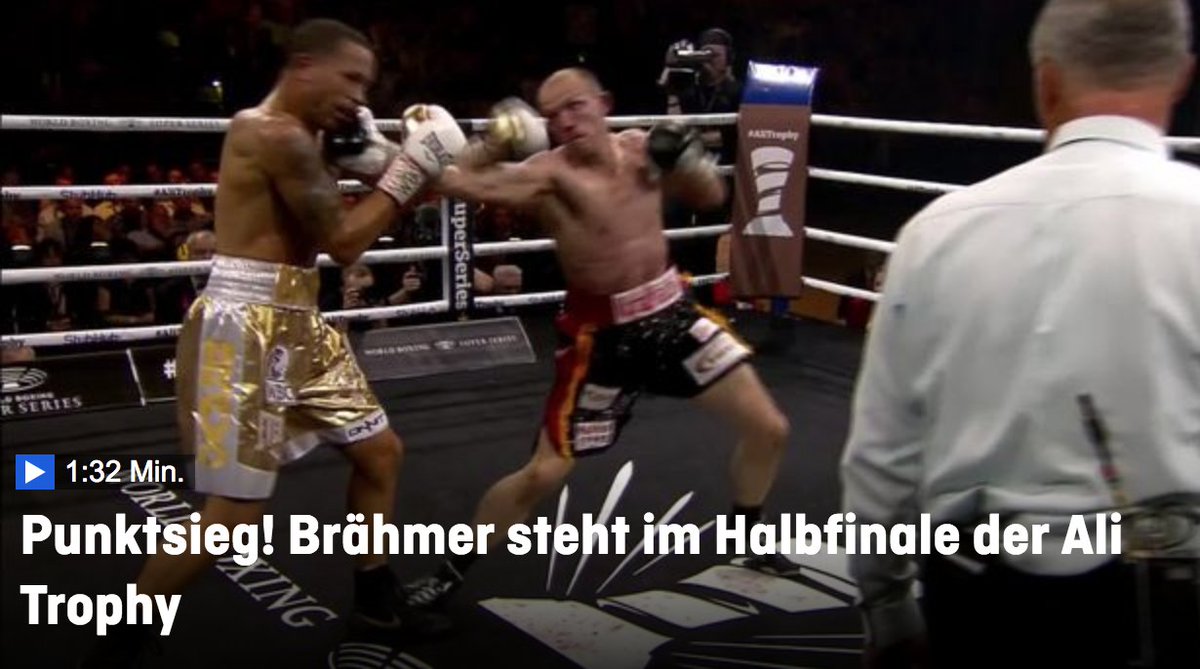 BestBoxingKO's tweet photo. #MuhammadAliTrophy: Jürgen #Brähmer zieht ins Halbfinale ein! https://t.co/tYnHfzhFtj https://t.co/JZbNHwWqFq