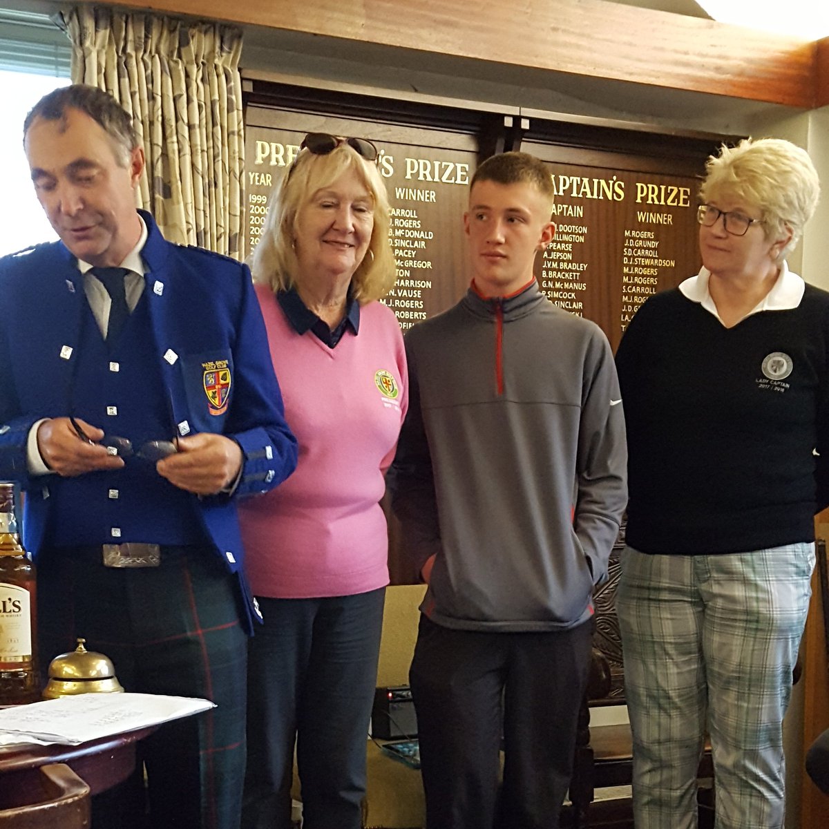 golfatHGGC's tweet photo. New Captain, President, Junior Captain and Lady Captain. Good luck from all at Hazel Grove. #captainsdrive #hazelgrove https://t.co/Azd6PBHNtA