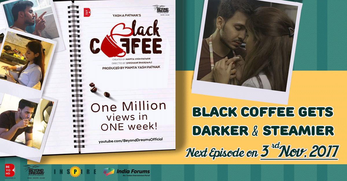 After Dhruv and Hemal's fiery first encounter, Watch what happens as the #BlackCoffee gets hotter in episode 2! Coming out on 3rd Nov.