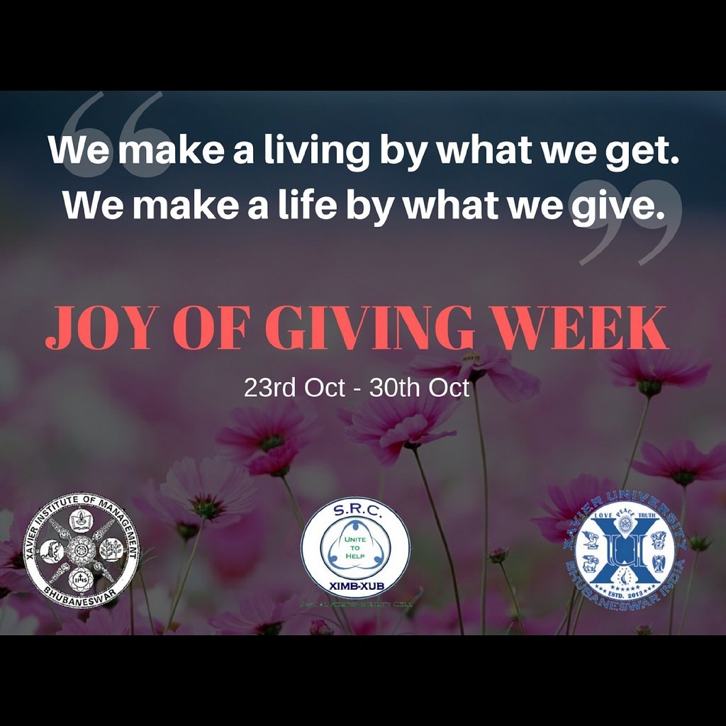 srcximb's tweet photo. Please show your support in huge numbers!
#TheJoyOfGivingWeek #XIMB #XUB #SRC https://t.co/XC8GT2ydke
