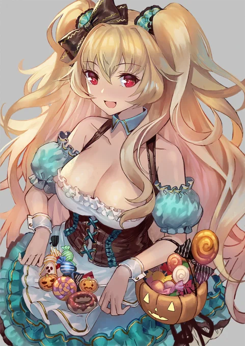 ハロウィンイベント礼装バージョンのアン・ボニーちゃん。かわいい。 #FateGO #FGO 