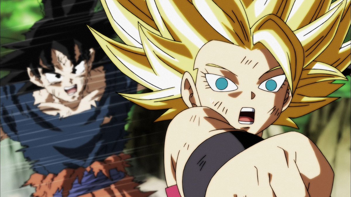 Dragon Ball Super Episodios 113-114 ¡Goku vs Caulifla & Kale!