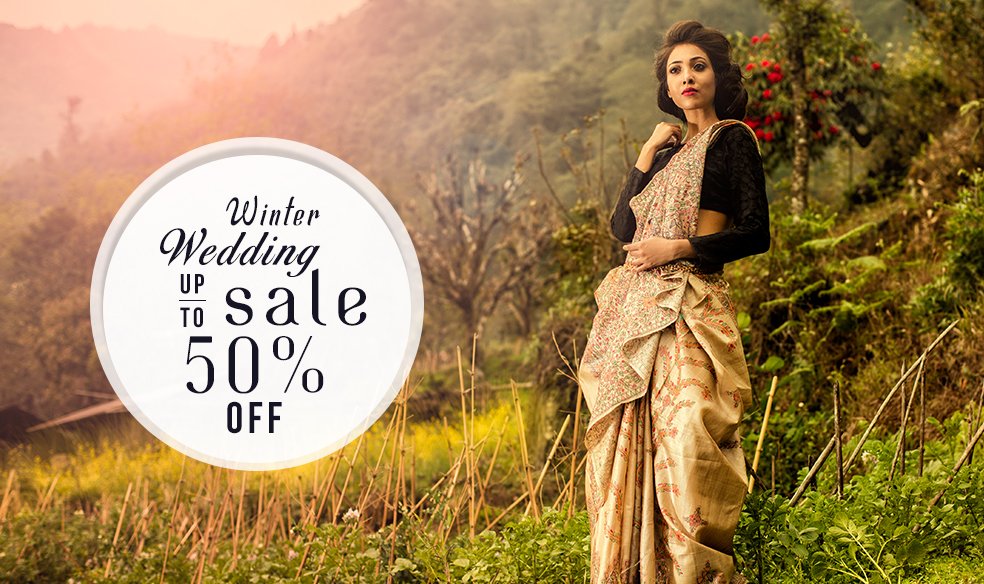 #WeddingSeasonSale is On! Get upto 50% #Discount on #handloomsarees!
Log onto shatika.co.in/sarees-sale.ht… to check our sale collection.
#Shatika