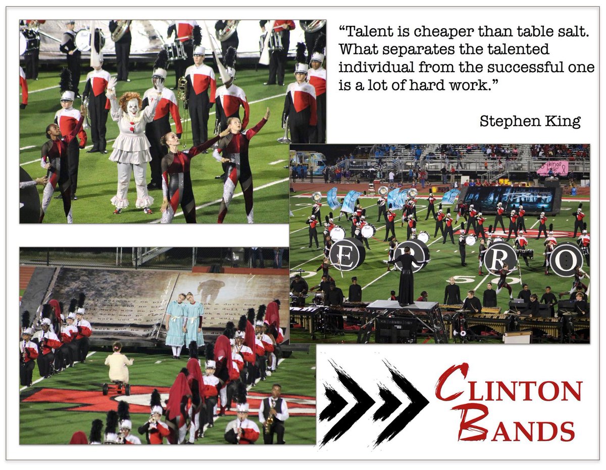 clintonhsband's tweet photo. Today is the day that we have been waiting for. 6A State Marching Championships. See you at 3:45 at Germantown HS. https://t.co/upUKIMGAJA