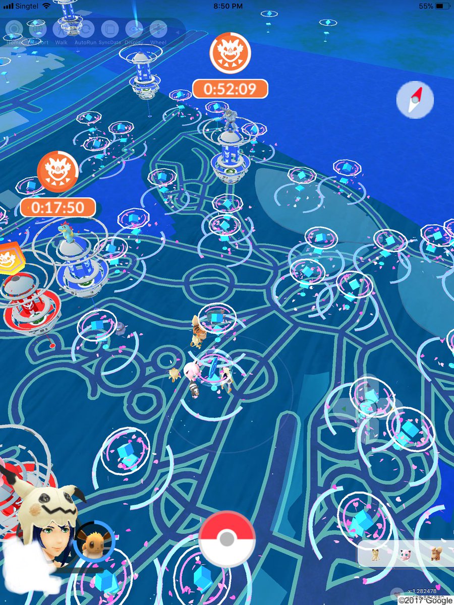 StardustPokmnGO's tweet photo. A Big Lure Party in Singapore 🇸🇬! Enjoy #HaloweenEvent #pokemongo
1.282430, 103.864860 https://t.co/RLAmd0xIr8