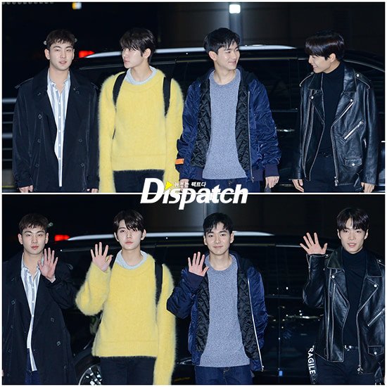theseoulstory's tweet photo. ✈️ NU'EST W spotted at the airport heading for their fanmeeting in Taiwan! @NUESTNEWS https://t.co/oApHFt8Q9A