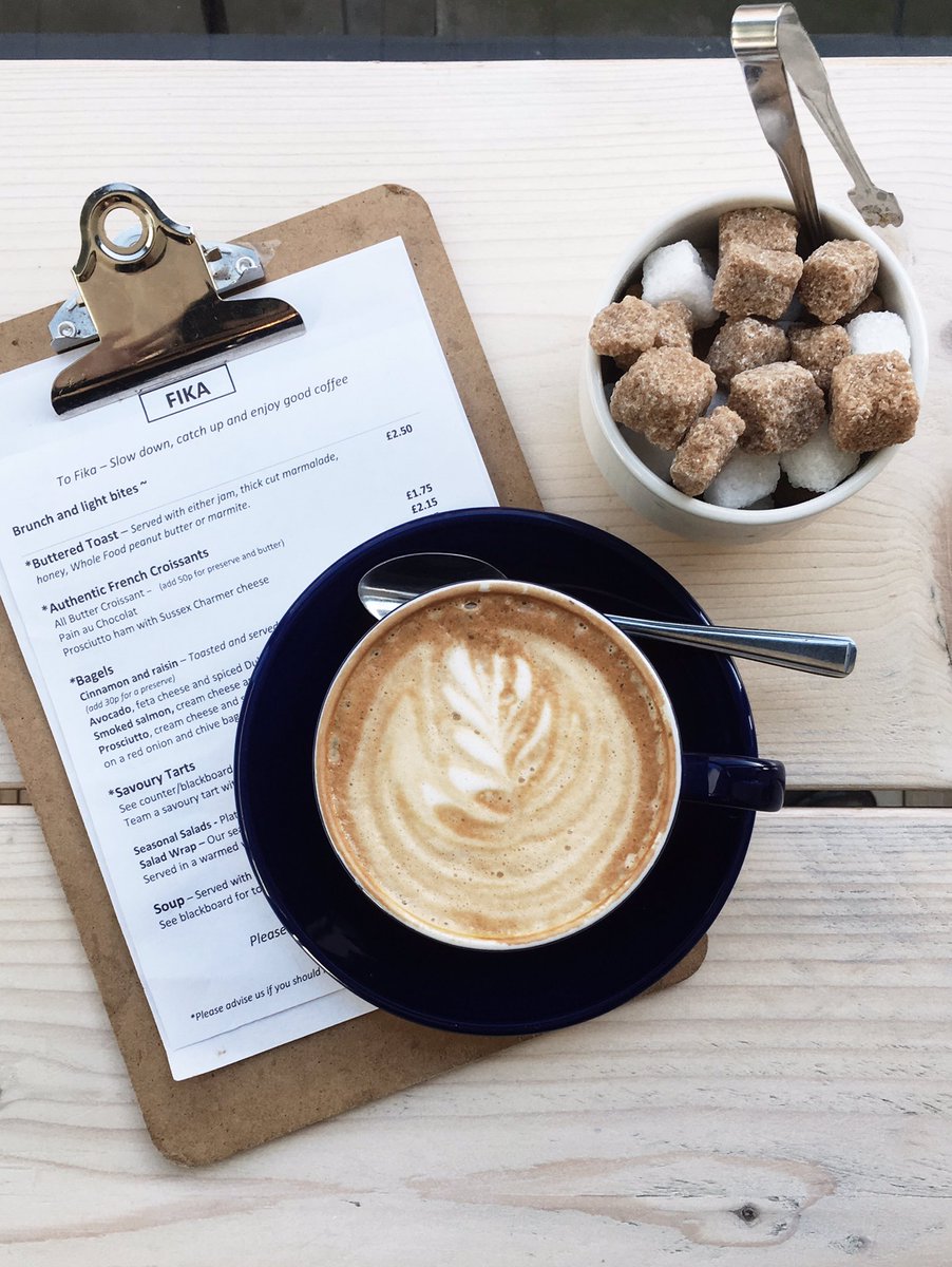 Great coffee to start the day at Fika.coffee.44 in Saint Leonard's