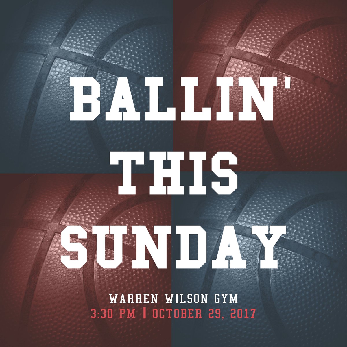 reachlifechurch's tweet photo. We'll be hoopin' it up this Sunday at 3:30! Bring your A-game! #TrueBallerStatus #ThreePointers #MissedDunks #CrossOvers #Airballs https://t.co/GDlX5A7wL8