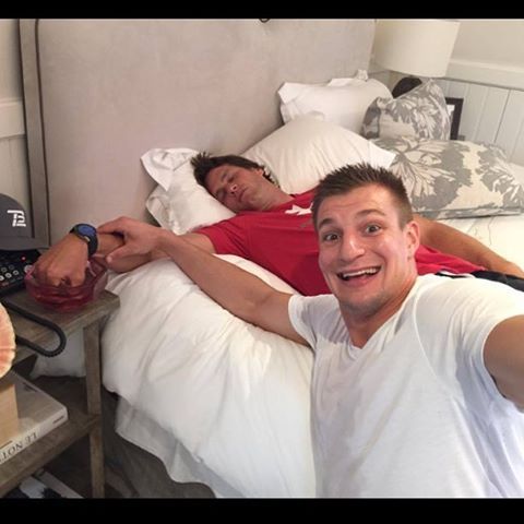 Gronks priceless! No napping on Gronks watch! New England Patriots #AprilFools4... New Events - new-events.info/gronks-pricele…