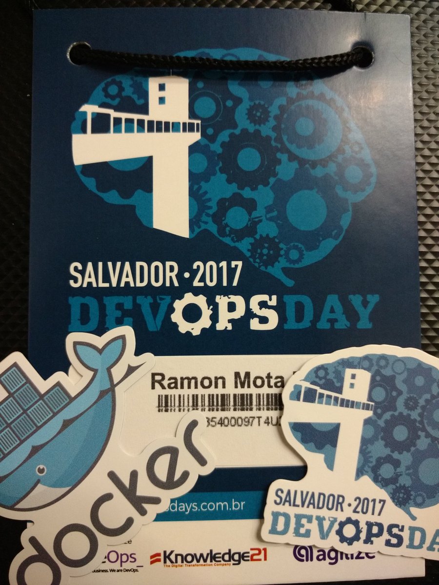 ramonmluz's tweet image. Vamos de @devopsdaysssa 

#devopsdaysssa
#docker 
#community 
#worldcode 
#gdg
#gdgssa