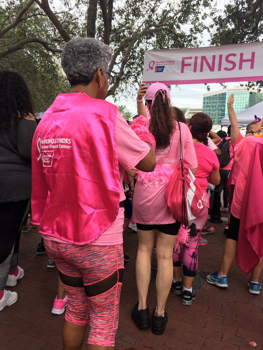 The fight against #BreastCancer is not over! But the 2017 #BrowardMSABC walk is. Until next year!! ✌️