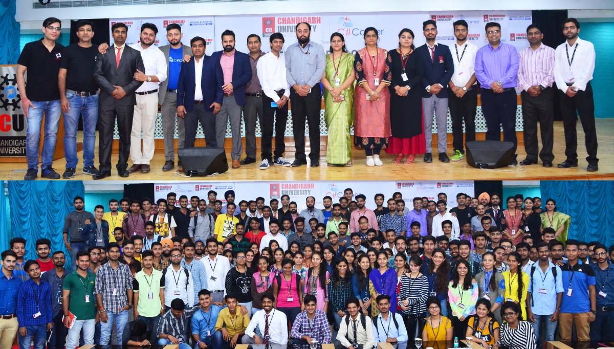 CsharpCorner's tweet photo. And that's a wrap! Thanks everyone for making a big hit #ChdDevCon17. https://t.co/C65onTEcZk cc @Chandigarh_uni @mcbeniwal https://t.co/TOkCH6uftd