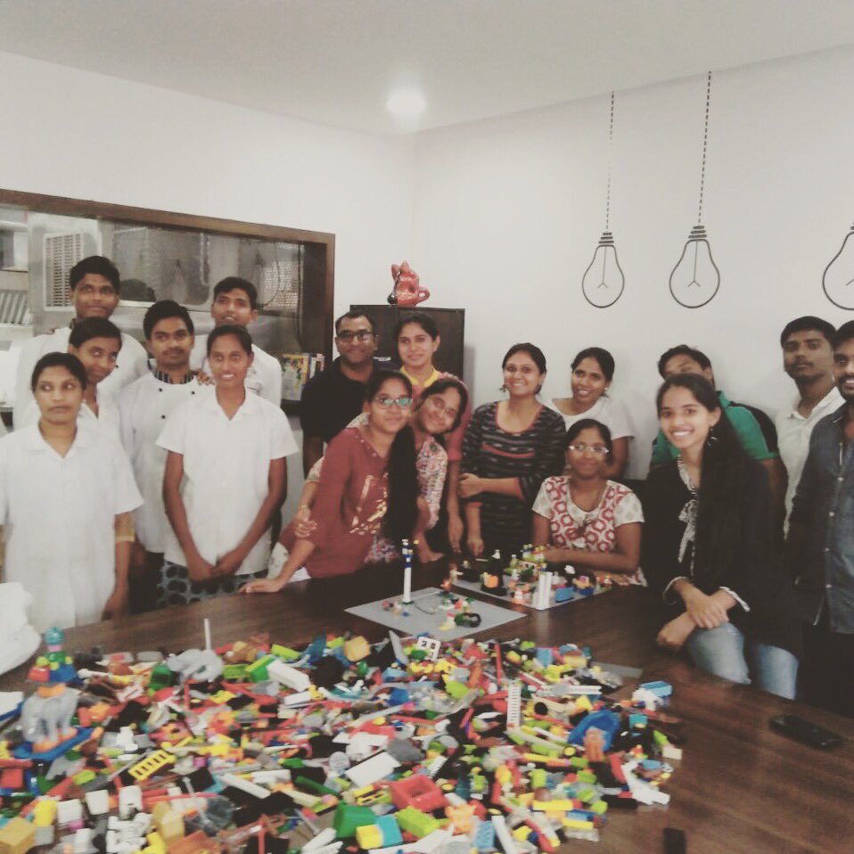 gklingala's tweet photo. Lego + team time is Saturday afternoon at LeanSpoon. Thanks @sriramkakarla   #leanspoonlife #LegoSeriousPlay https://t.co/HaMooK5Bog