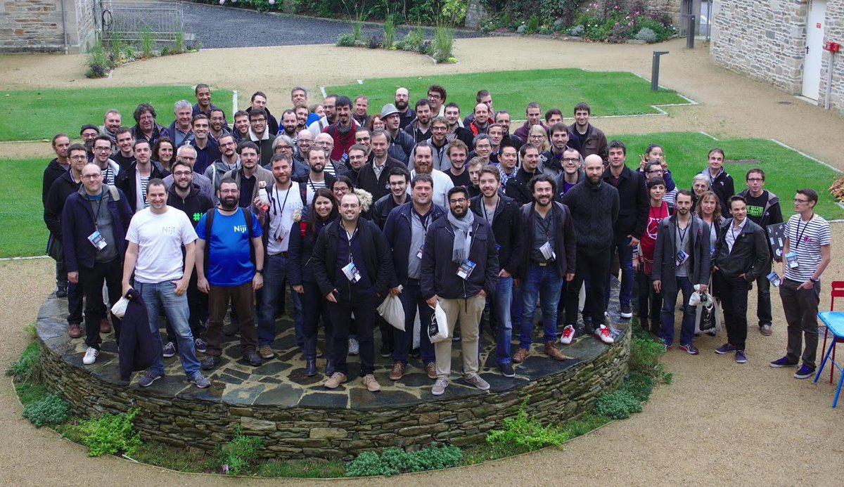 C'est la fin de la 2ème journée du #dclannion la suite c'est demain pour les ateliers #contribution