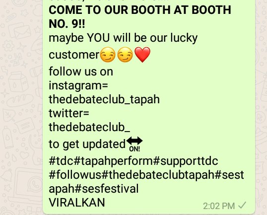 TheDebateClub_'s tweet photo. come to our booth guys😊😊😊 https://t.co/NPX8HpvlJC