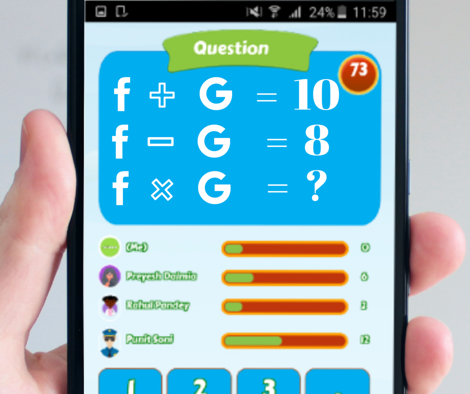 ichamp_in's tweet photo. Can your friends answer this simple math question.
Retweet and find out yourself.
Download #iChamp https://t.co/wrpB3gWV8i https://t.co/9BG9yXVIbo