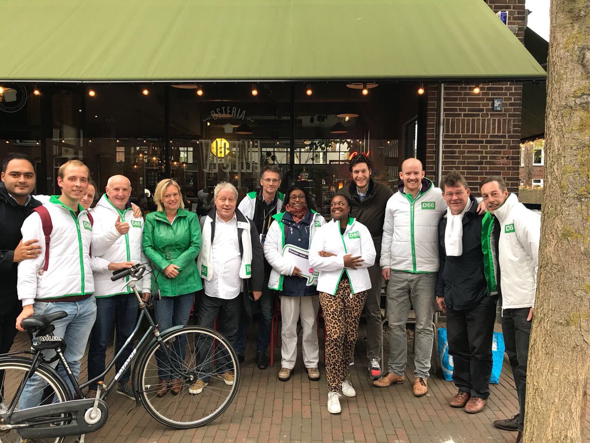 Rotterdammers in #Blijdorp en #Kralingen kunnen vandaag een bezoekje verwachten. #ingesprekmet #Rotterdam