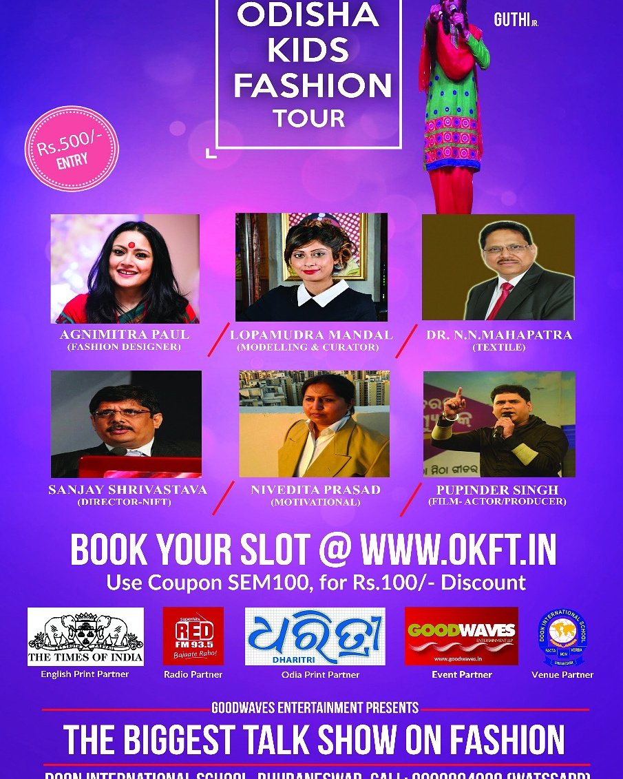 okft_in's tweet photo. Biggest Talk Show on Fashion... Buy tickets @www.okft.in https://t.co/5pgAVwU5eF