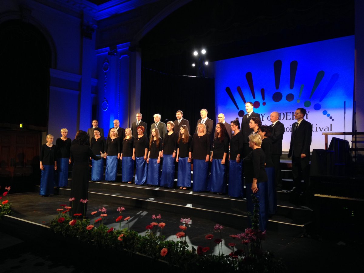 derrychoirfest's tweet photo. #InternationalComp Mundus Cantat from Poland! ๐ต๐ฑ #DerryChoirFest https://t.co/VaDAlYXM9S