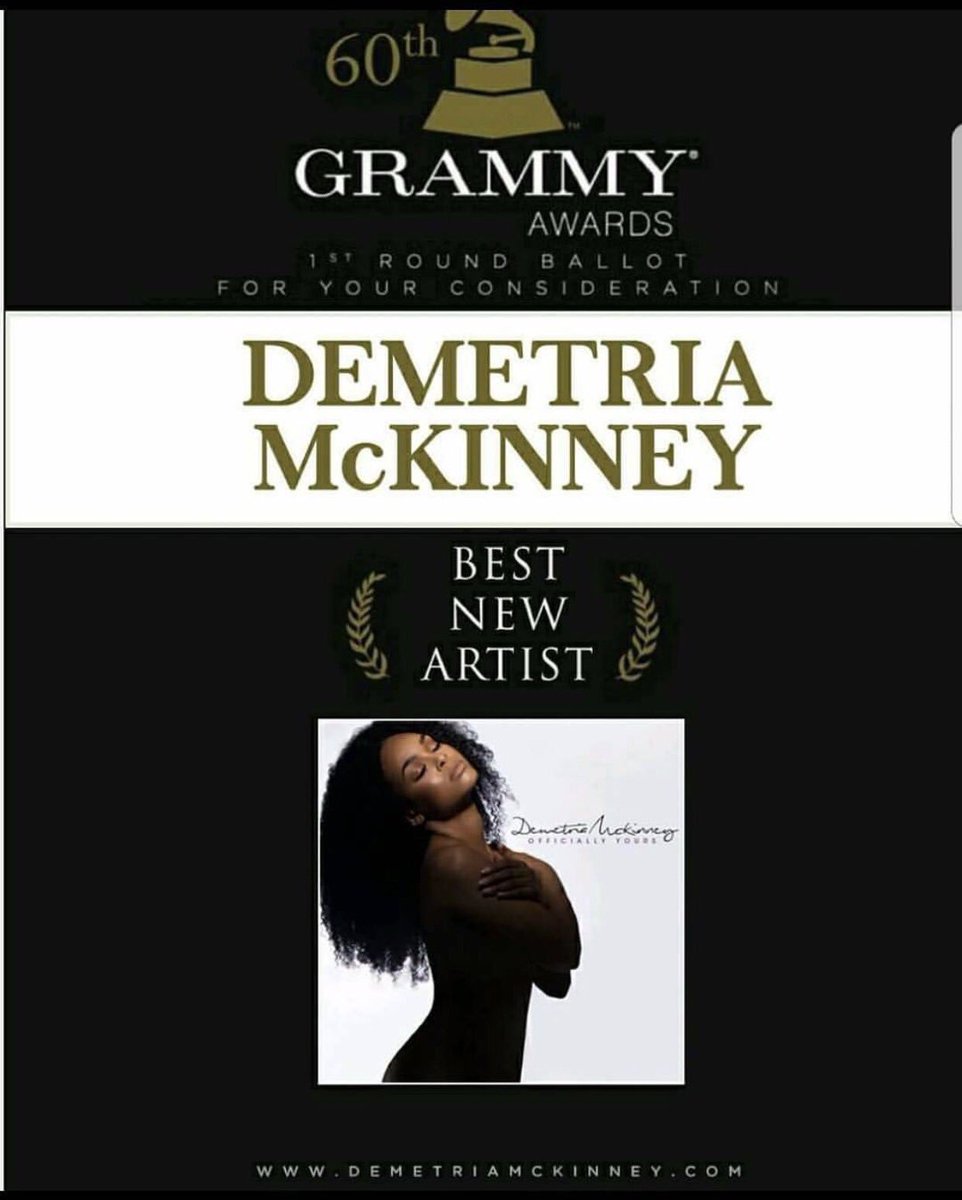 CourtlinJabrae's tweet image. Nominated for my first Grammy! Feeling blessed #PenGame