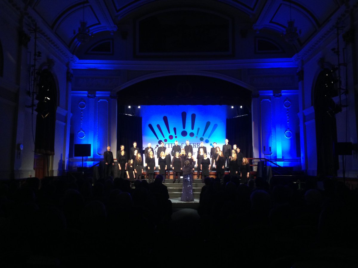 derrychoirfest's tweet photo. Superb singing from @laetaredublin in the #InternationalComp! ๐ฎ๐ช #DerryChoirFest https://t.co/Vf1qnkDHpE