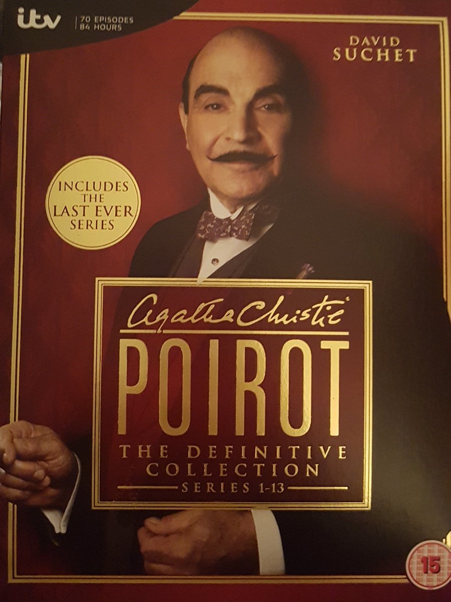 ElizabethWesle4's tweet photo. Finally 😊 Happy bunny! @David_Suchet Poirot, blanket and some good red wine! 😍👍 https://t.co/y4GUFwxSUw