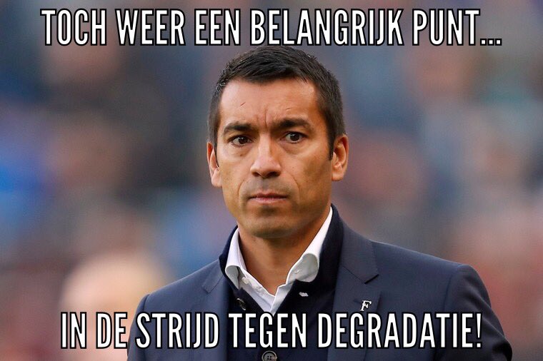 Goed nieuws voor Feyenoord! 😅

#rodfey #feyenoord