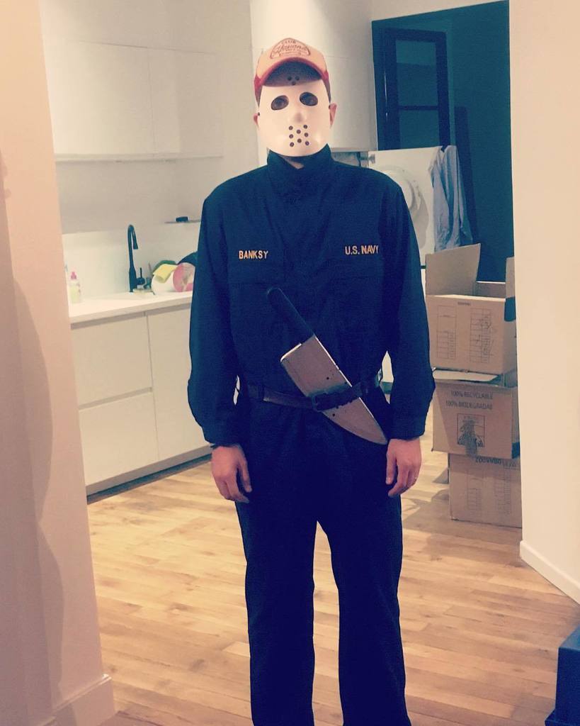 spotminder's tweet photo. Ready for some action #halloween #jason #friday13th @maryiagnemma https://t.co/aXhmJXc7iv https://t.co/SKbFQwHXuA