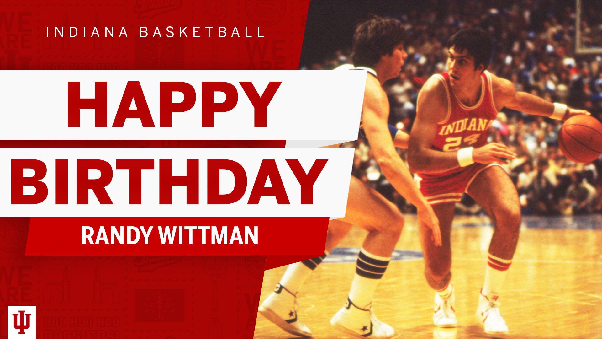 Although it\s Gameday for us, we need to wish Randy Wittman a Happy Birthday today as well! 