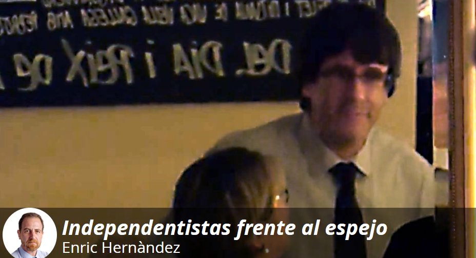 elperiodico's tweet image. "¿Cómo explicar a la gente que no hay república y que se acata la ley de otro estado?" elPeriodi.co/5lwpt1 Por @Enric_Hernandez