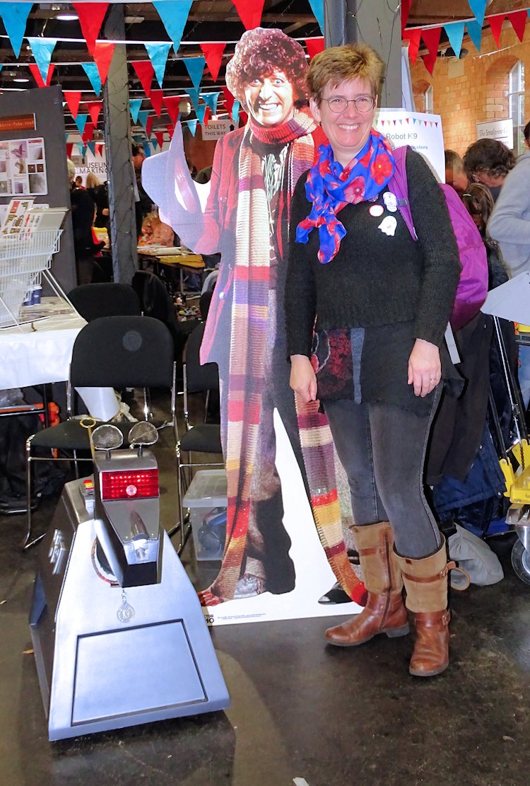 It was lovely to see <a href="/CompSciEmma/">Professor Emma Norling</a>, she came just to meet me @derbymakerfaire #DMMF17