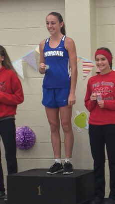 morgancountyhs's tweet photo. SuperStar XC Jr Kailee Perry wins again! Region Champ! On to STATE to defend her title!! Krista Perry 7th! #cougarnation #repeatquest https://t.co/wXWhwdcf7i