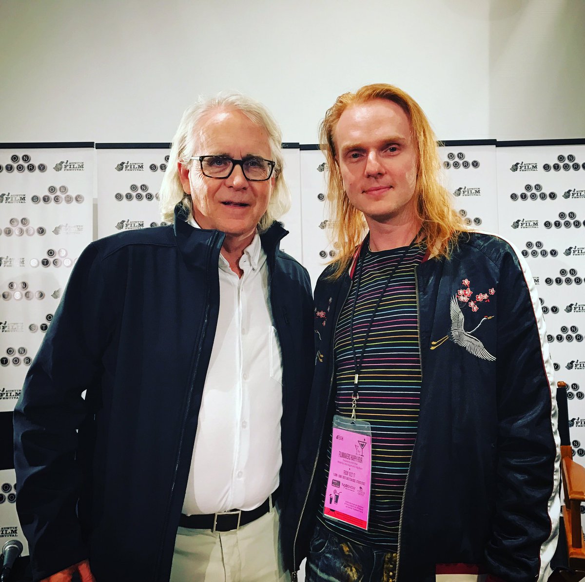 NickVerso's tweet photo. @mfrost11 so inspiring to hear the iconic Mark Frost talk Twin Peaks today. - "a good story takes time" #aff17 https://t.co/scJUaE5Nig