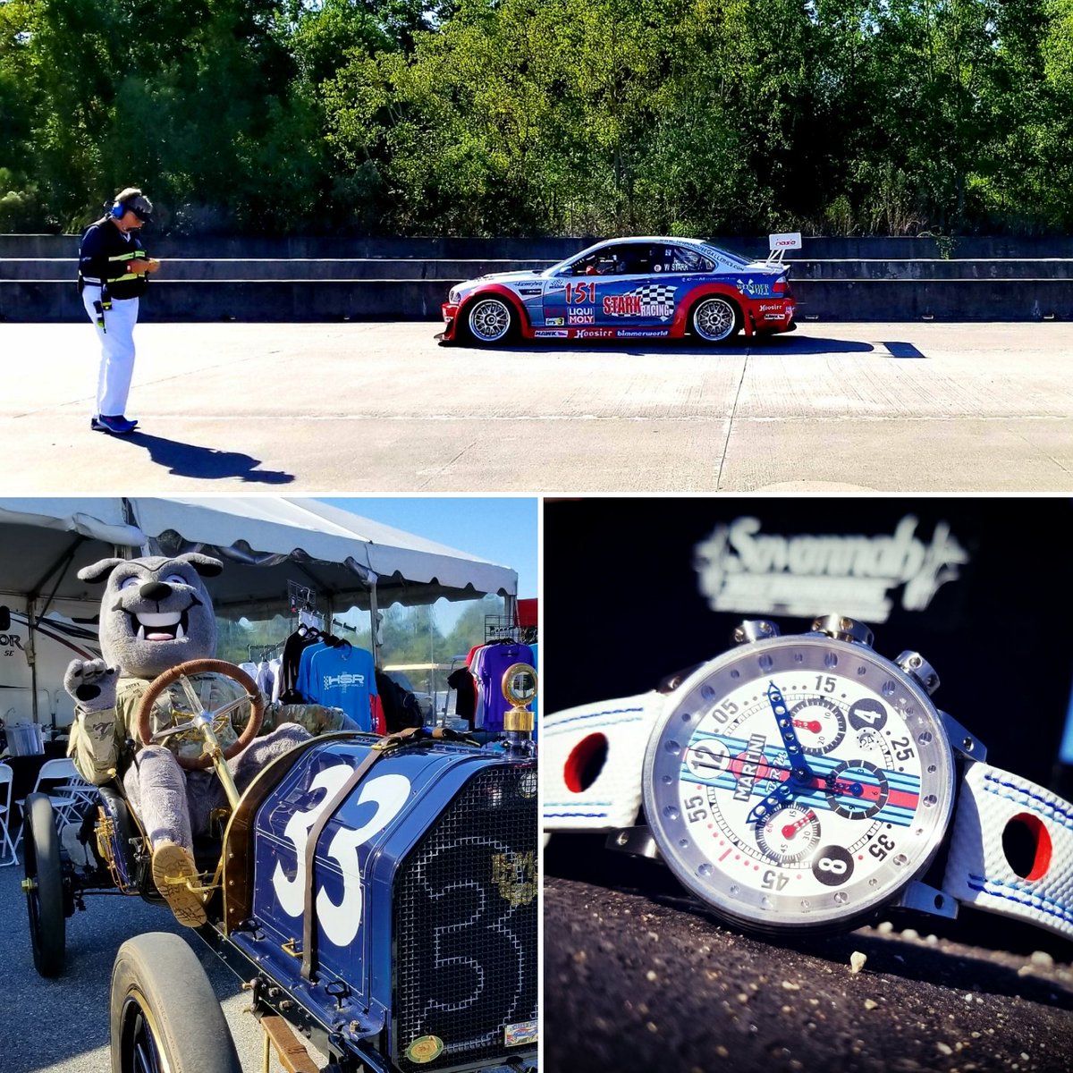 BRMamericas's tweet photo. Good morning from the @SAVspeedclassic 🏁 Cars on track &amp; we've met some interesting drivers today...😄 https://t.co/YhRThvDV7X