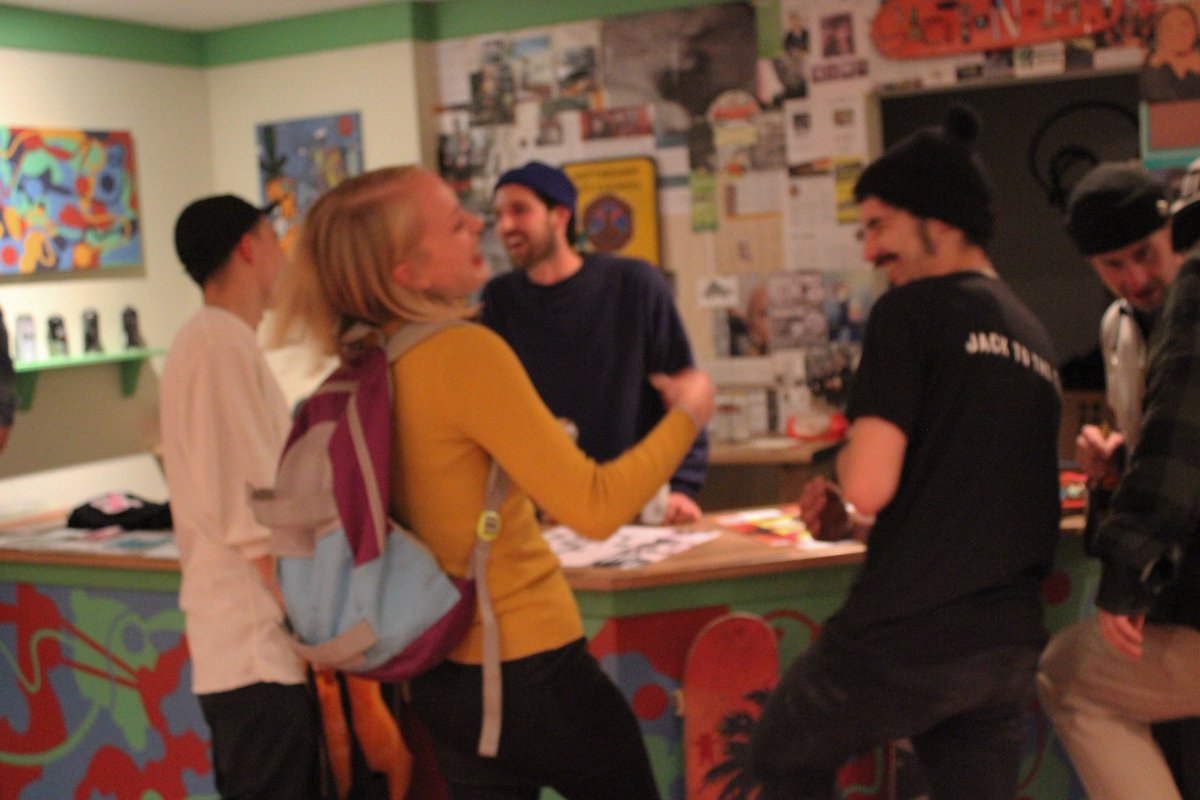 WeCanFly17's tweet photo. #section144 exhibition @flo_skatepark #vibe&colour #totallyunedited #skatecreate #skateboarding #community #creative #beautifulpeople โค๐คโ https://t.co/YW02qNh293