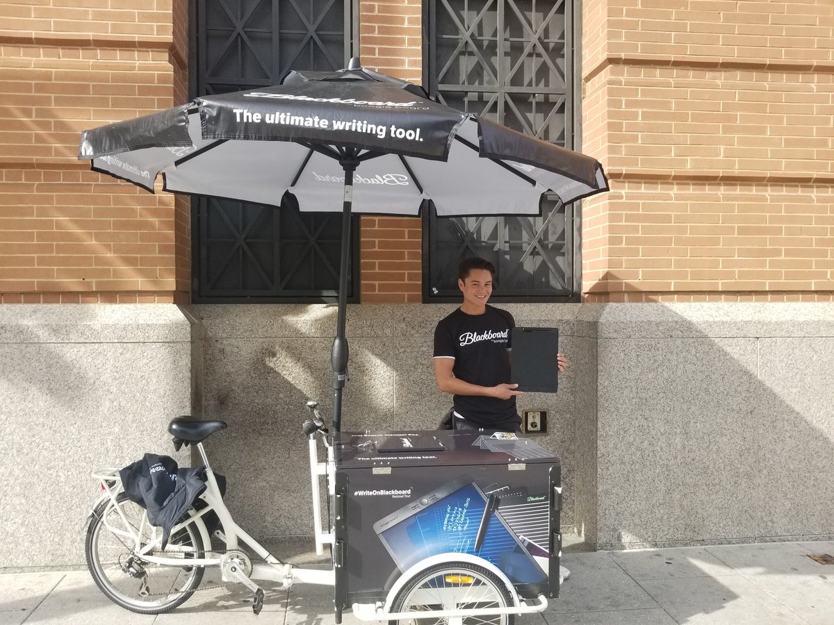 DMB7100's tweet photo. #WriteOnBlackboard Come on out to H &amp; North Capitol NW and try out the ultimate writing tool with Clif til 4pm! https://t.co/3av9YIUDJb