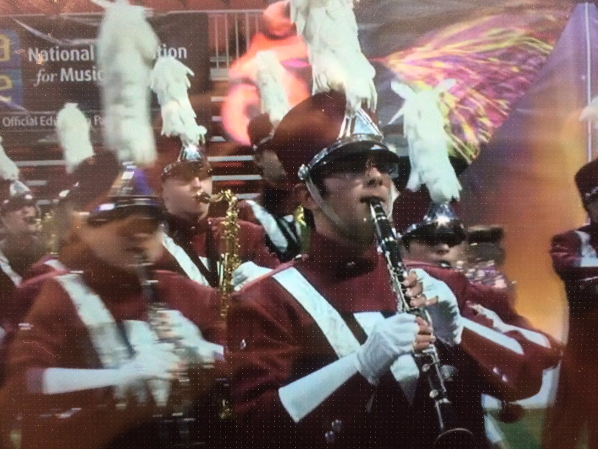 r8escjohn's tweet photo. Absolutely beautiful show from Wando HS just now!!!😃😃😃#boa2017 #BOAAtlanta WOW! https://t.co/R5ELgR71we