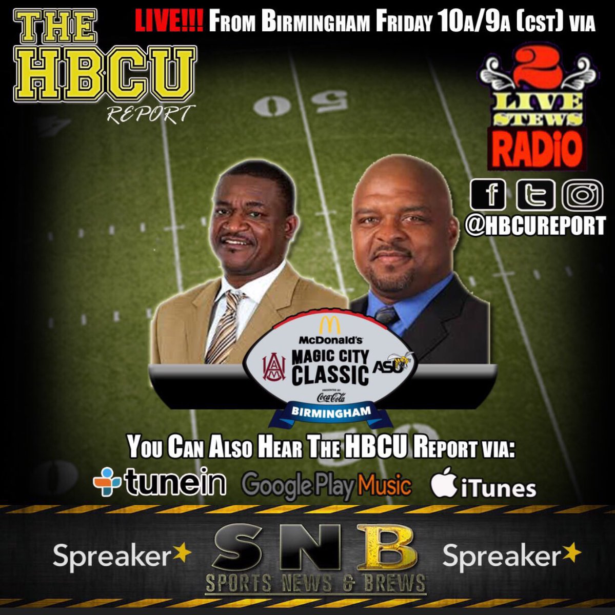 HBCUReport's tweet photo. “This Is How We Classic” our preview of today’s @MagicCtClassic is available on demand via https://t.co/EEMezAqZ66 #ThisIsHowWeClassic #hbcu https://t.co/B6PjXDyNQY