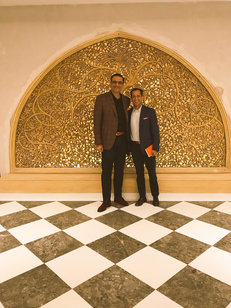 At the iconic, The Oberoi New Delhi for a Saturday evening round ! 63 days to go for the legendary hotel to open again ! <a href="/OberoiHotels/">Oberoi Hotels & Resorts</a>