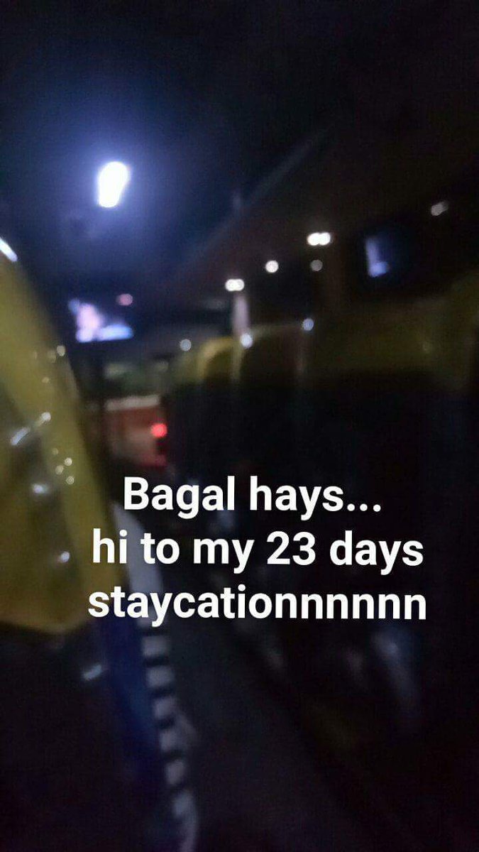 calixta_roselle's tweet photo. 23-day staycation, coming up! 😭😍 #ByeACADS more on LAKADS na 🙄🤗 https://t.co/fvhdM4KK8L