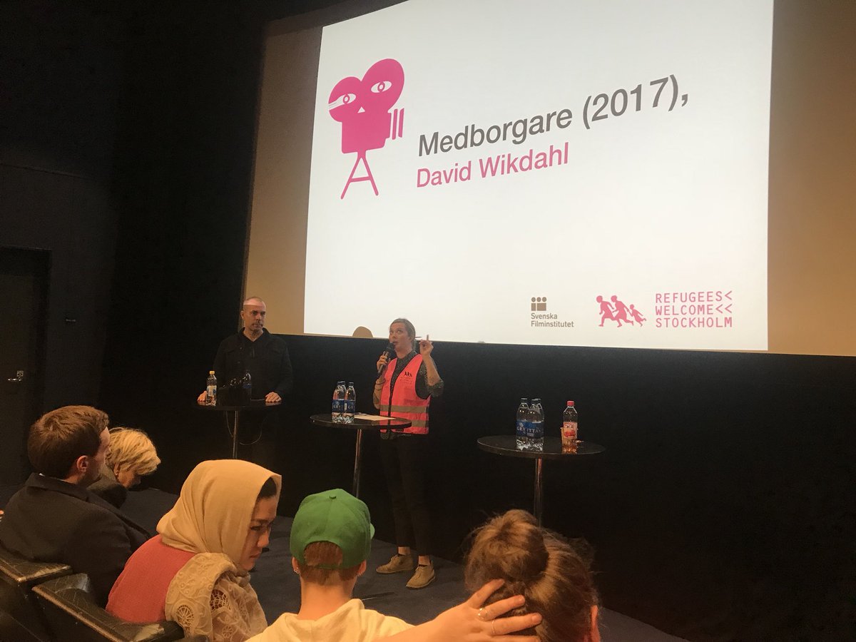 Nu visar strax David Wikdahl scener ur sin kommande dokumentär Medborgare som handlar om Ung i Sverige ❤️ #RWSOpenCinema
