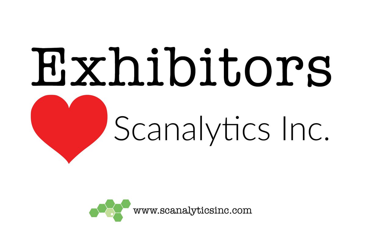 ScanalyticsInc's tweet photo. Exhibitors love #scanalyticsinc and we love them. #tradeshow #exhibitors #exhibithall https://t.co/ausbDq43te