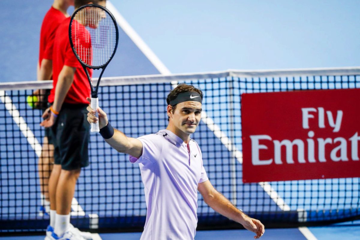 RogerOurNo1's tweet photo. Roger #peRFect is in the @_Swiss_Indoors 2017 final in #Basel
bt David Goffin 6-1 6-2 in a π₯π₯π₯π₯π₯ performance!
#allezRoger
ππΎππβ€π¨π https://t.co/iBvrwVEuGg