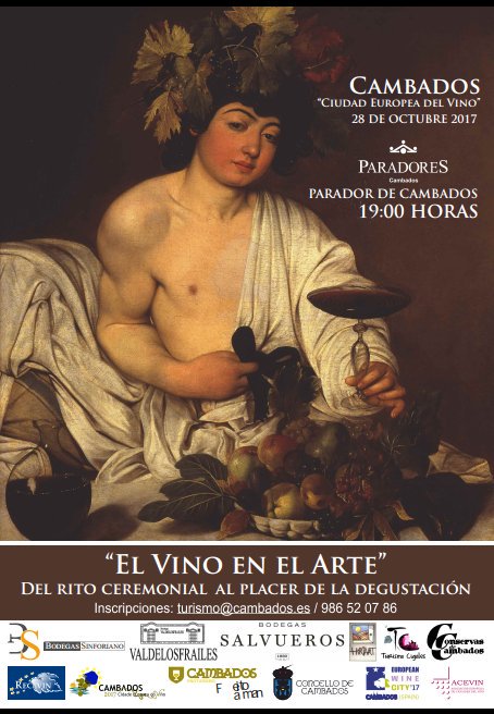 Hoy a las 19:00 h. <a href="/turismocambados/">Turismo Cambados</a> conferencia de <a href="/TurismoCigales/">Turismo Cigales</a> acompañada <a href="/vinos/">vinos</a> <a href="/DOCigales/">D.O. Cigales</a> y #conservas