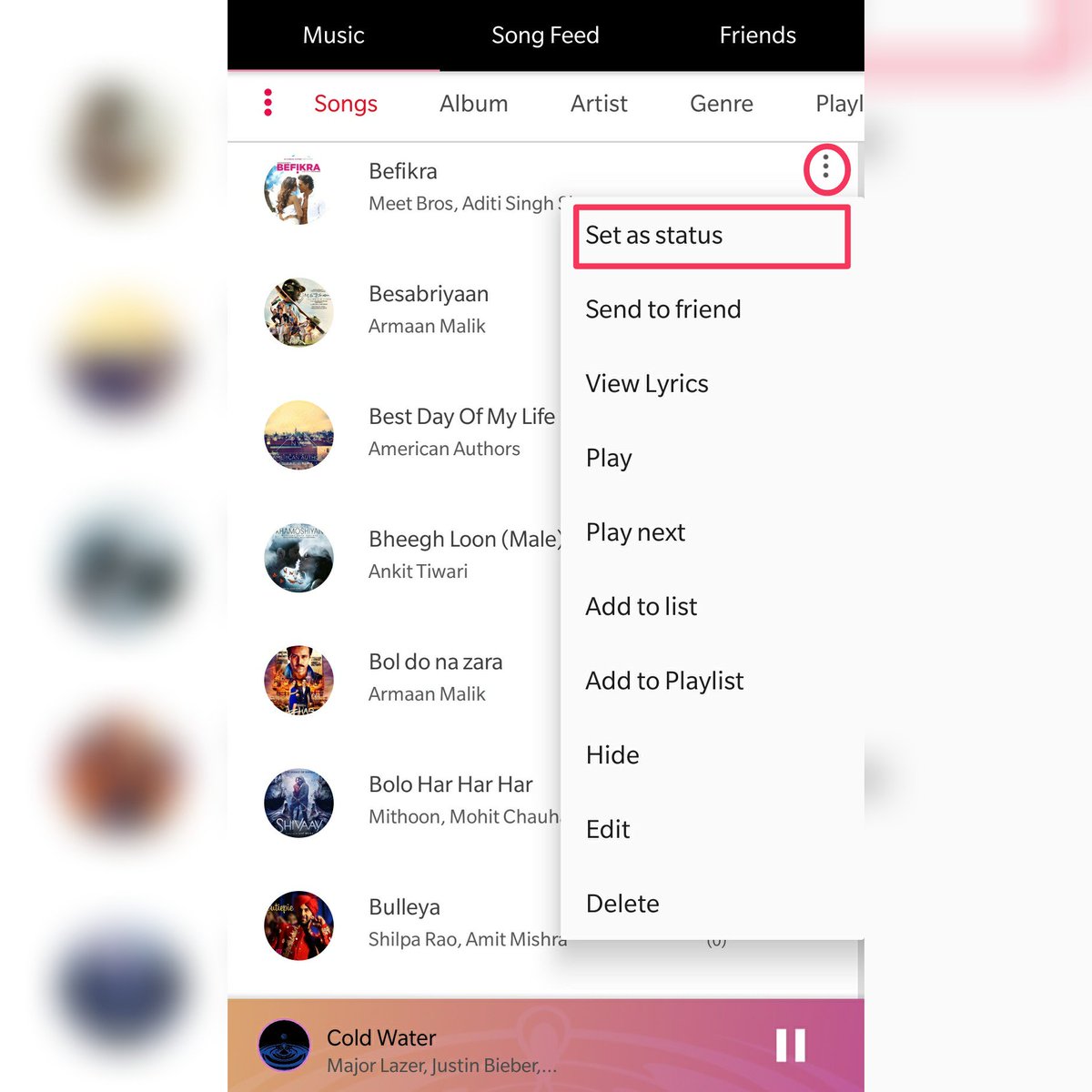 swinguff's tweet photo. Introducing "Song Status".
Song Status signifies the song you associate most with your life at this moment.
#socialmusicplayer #swinguff https://t.co/RaBpYpfTrp