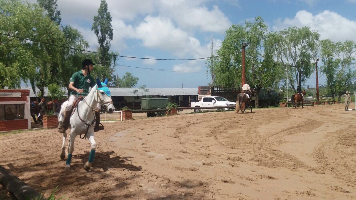 MaFerSouza_'s tweet photo. Competencia de salto en el #CENAFRE 🐴 siguiendo al futuro campeón olímpico (!) Fede Souza #equitacion https://t.co/FCnlSv3imD