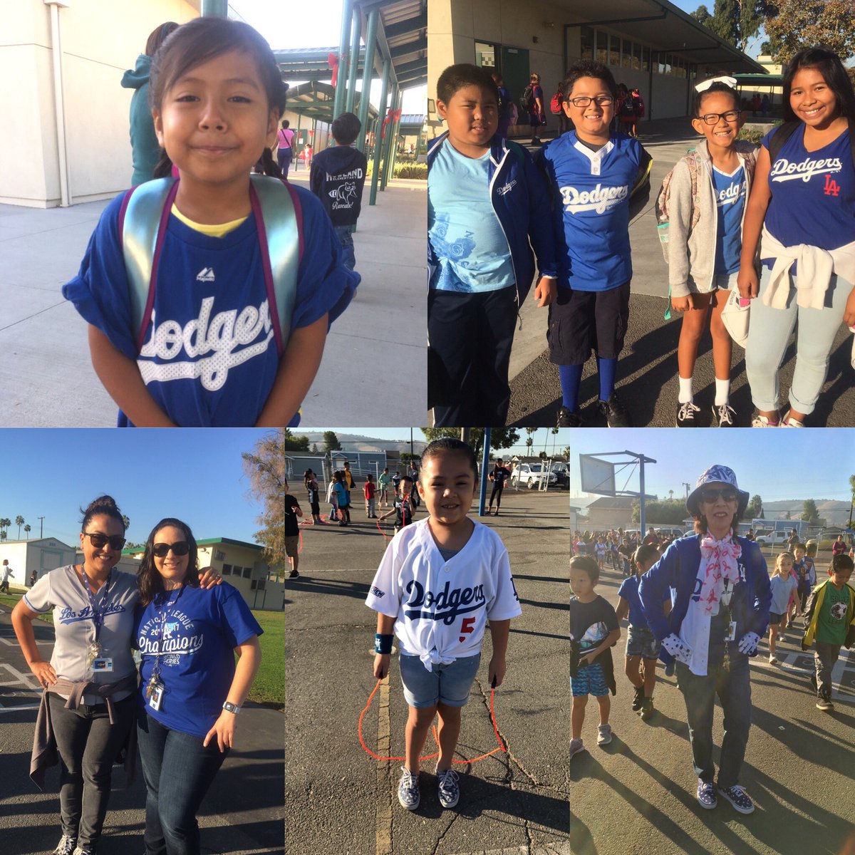 tatisilva1007's tweet photo. Not only do we have @RascalPride we also have @Dodgers PRIDE! Go Blue! #StayInTheGame #BeDrugFree #FutureIsKey https://t.co/SU4NFuhUs1