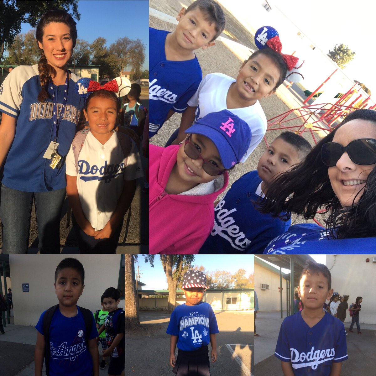 tatisilva1007's tweet photo. Not only do we have @RascalPride we also have @Dodgers PRIDE! Go Blue! #StayInTheGame #BeDrugFree #FutureIsKey https://t.co/SU4NFuhUs1