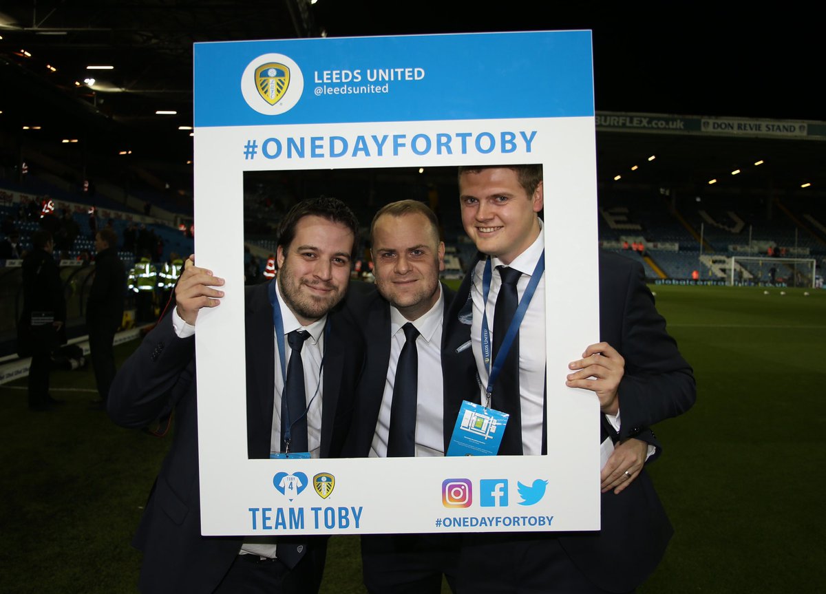 DigitalWilson's tweet photo. Privileged to work with @JayMooney86 and @JordanOwens93 on a daily basis, and be part of fantastic campaigns like #OneDayForToby #LUFC https://t.co/wQUJqGDyzP