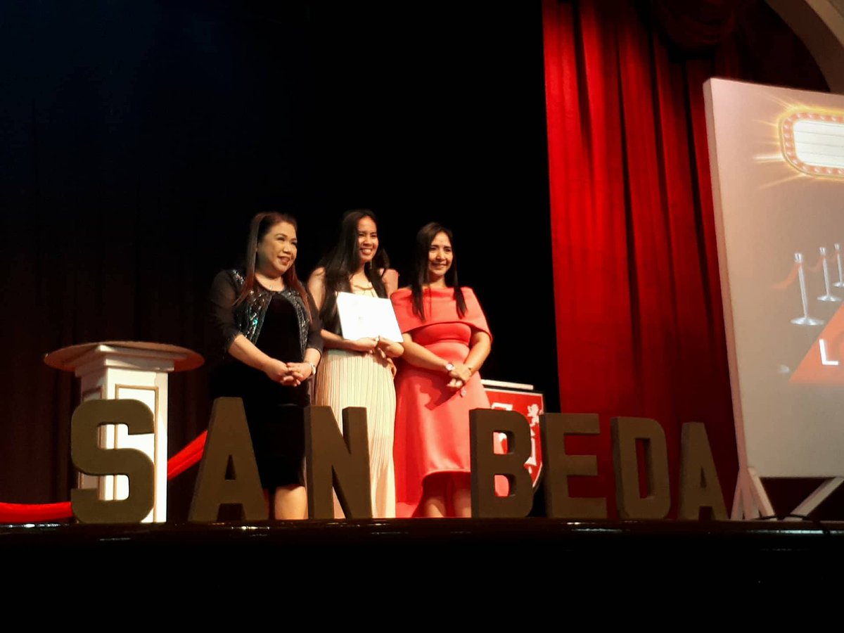 SB_EnglishClub's tweet photo. Liberalia Awards 2017(Part 13)
Oct27 at the Abbot Lopez Hall
1st Place from the World Literature&Arts Connoisseur
ยฉProf. Rowena Rivero #SBEC https://t.co/ZeLSux3Qld